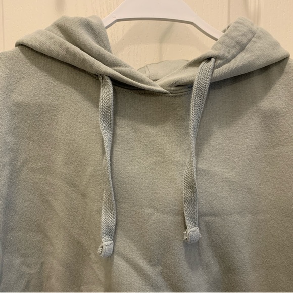 zara turquoise thermal lined hoodie (size m) - Picture 4 of 5